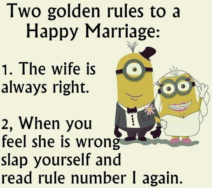 Rules for a Successful Marriage